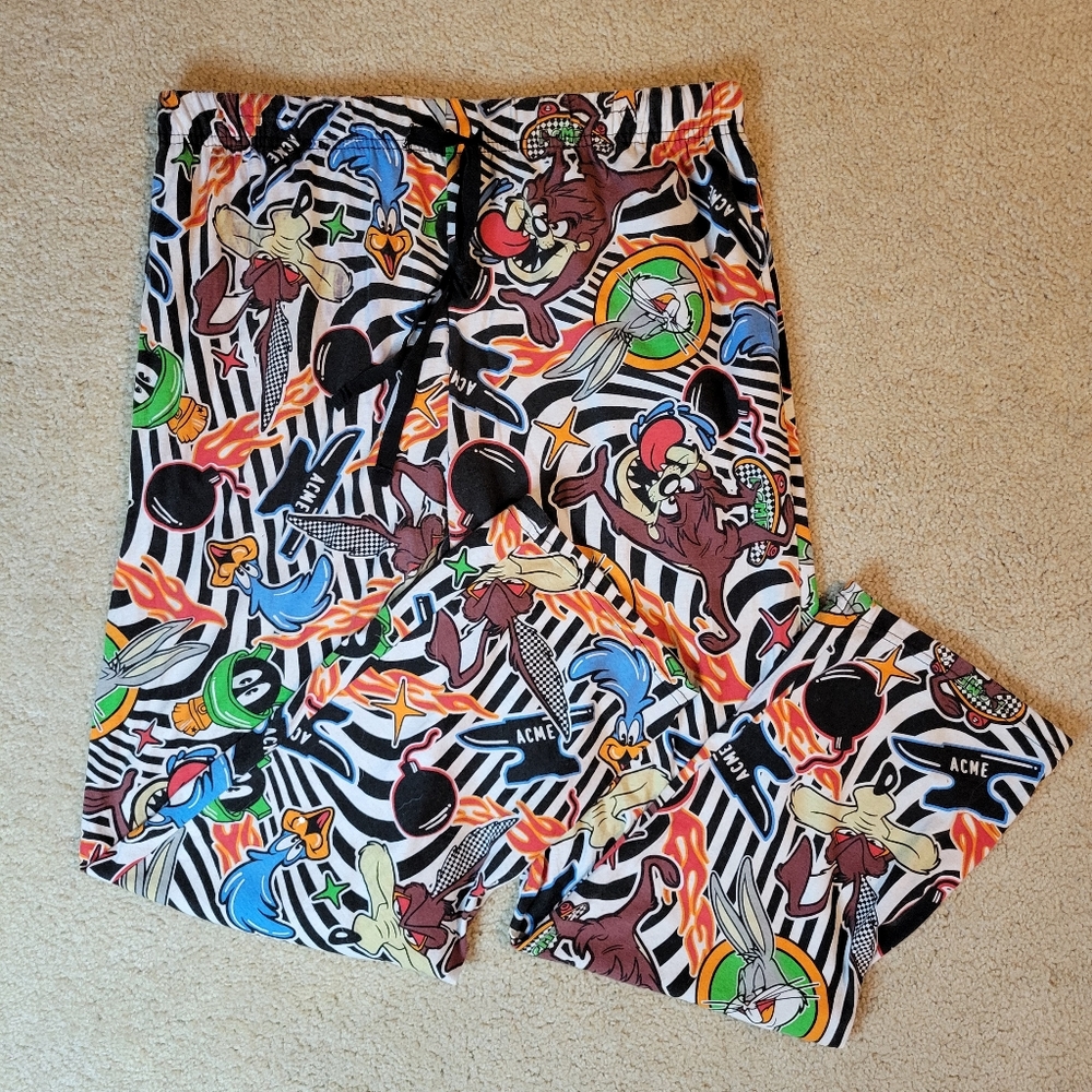 Women’s Looney Toons Pajama Pants Sz Medium